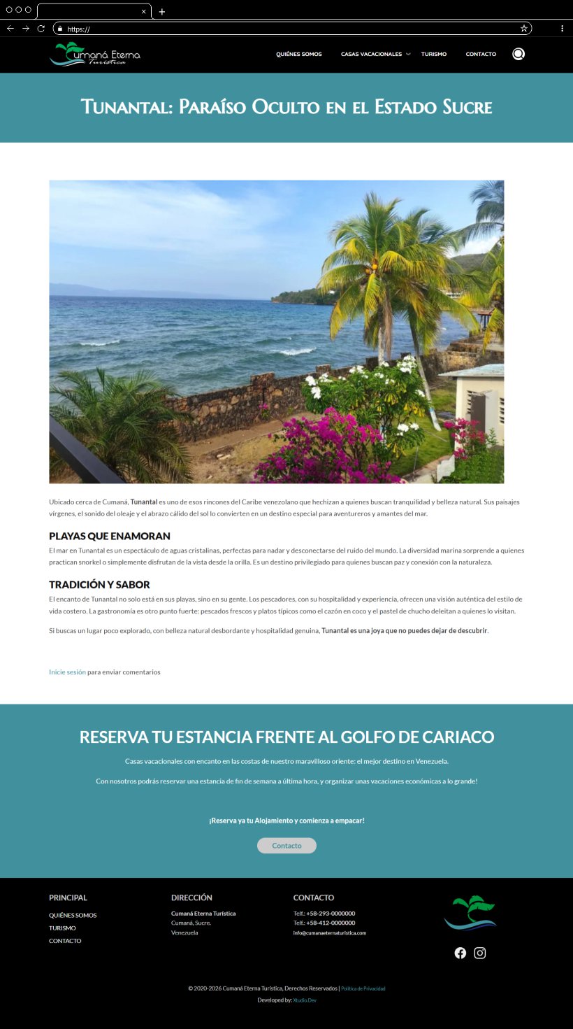 Cumaná Eterna Turística