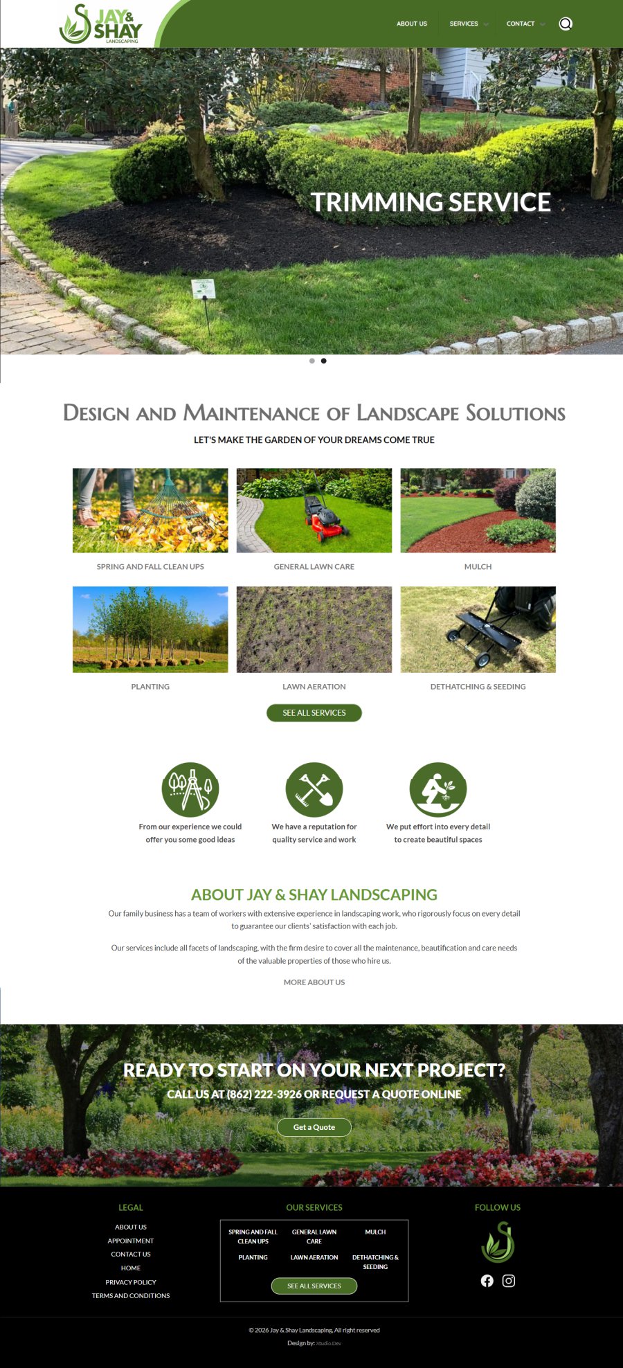 Jay & Shay Landscapping